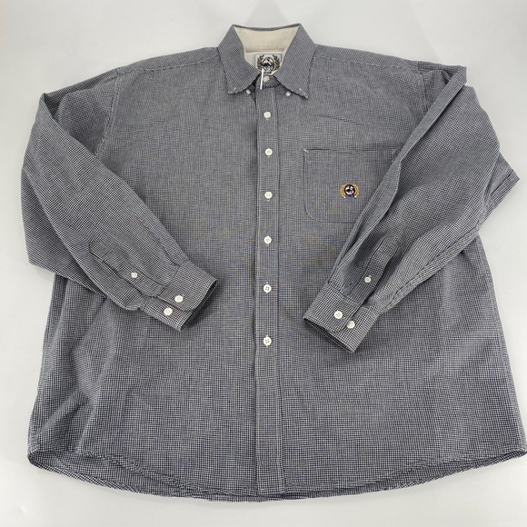 Cinch Mens Long Sleeve Gingham Check Western Button Down Shirt Size L - Picture 1 of 4